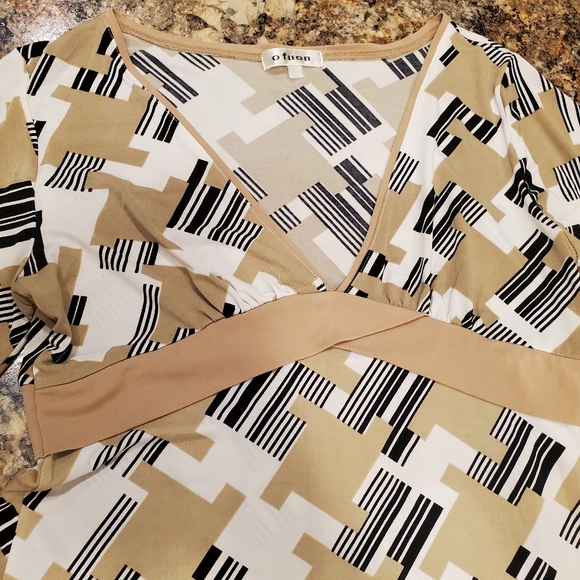 Geometric patter dress - Picture 4 of 4